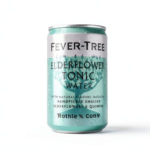 Fever Tree Elderflower Tonic Water No Artificial Sweetener-1