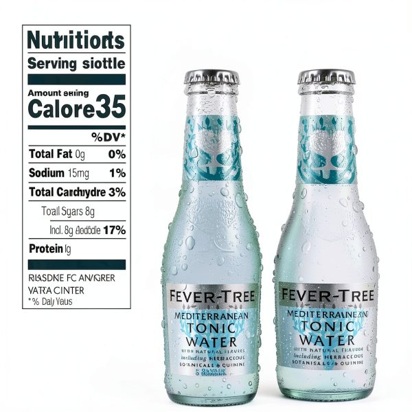 Fever Tree Mediterranean Tonic Water Premium Mixer 24-1