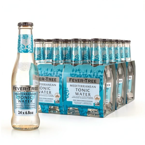 Fever Tree Mediterranean Tonic Water Premium Mixer 24-0