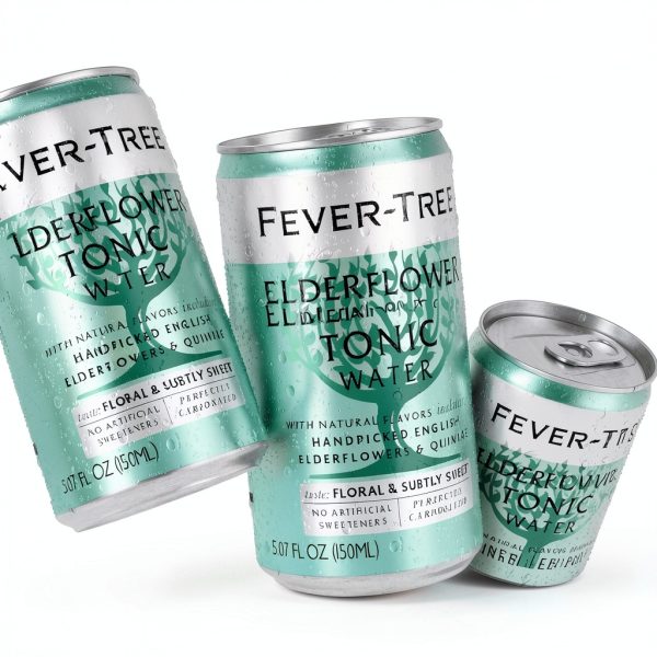 Fever Tree Elderflower Tonic Water No Artificial Sweetener-2