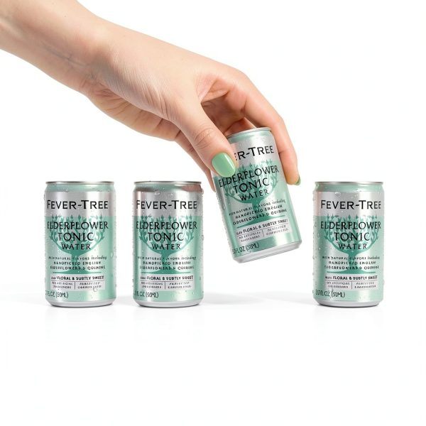 Fever Tree Elderflower Tonic Water No Artificial Sweetener-4