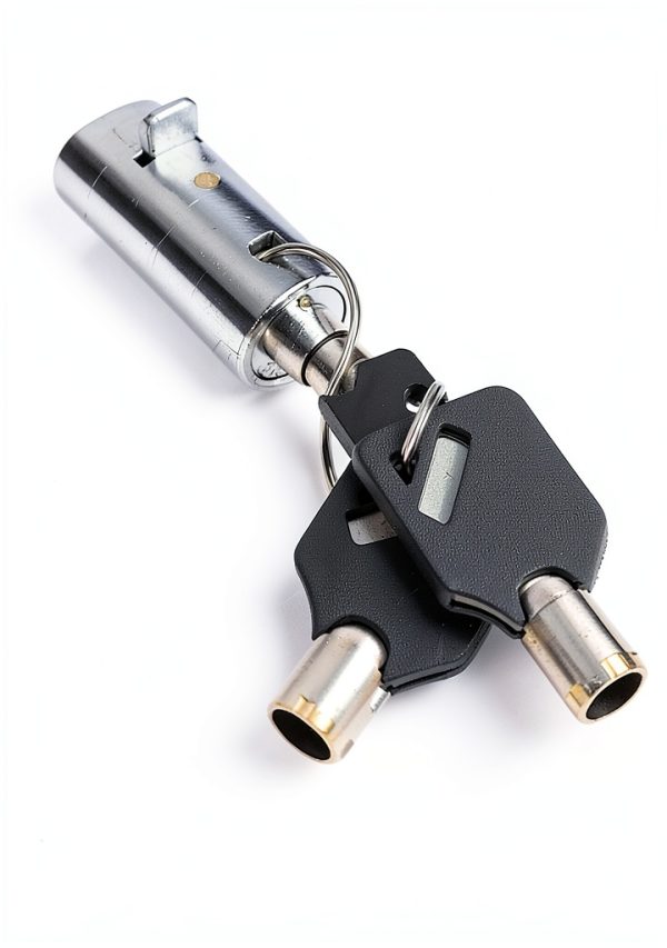 2 Set Vending Machine Lock and Key (Keyed Alike), High Security Tubular Keyway Soda Machine Locks for Coke Machine, Pepsi Machine, Snack Machine, Candy Machine, Keyed Alike-4