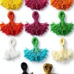 8 inch Hang Tag String Nylon Snap Lock by Renashed – 1500pcs Colors-0