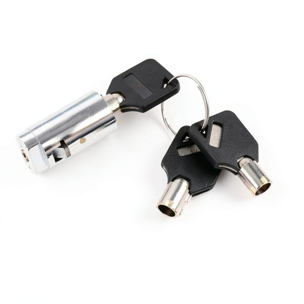 2 Set Vending Machine Lock and Key (Keyed Alike), High Security Tubular Keyway Soda Machine Locks for Coke Machine, Pepsi Machine, Snack Machine, Candy Machine, Keyed Alike-3