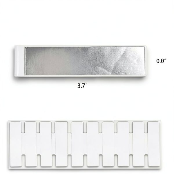 UHF RFID Anti Metal Tag Strip Qkansiw EPC GEN2 3.7x0.9" 12m (10 pcs)-1