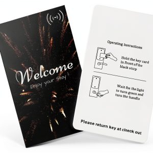Hotel RFID Key Card Pack of 200 Slim Black - Makalu-0