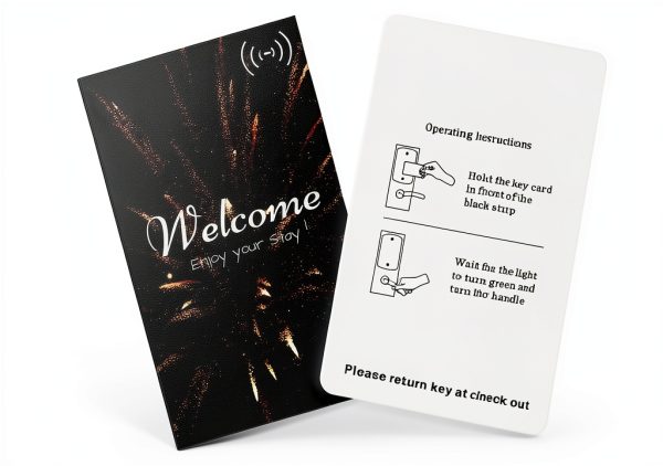 Hotel RFID Key Card Pack of 200 Slim Black - Makalu-0