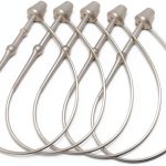 1000pcs 3 Inch 8CM White Snap Lock Pins Security Loop Price Tag Fastener Plastic Tag Ties for Craft Shows-0