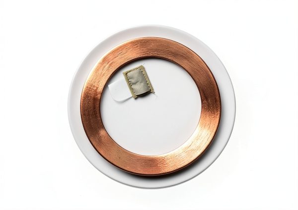 125KHZ EM4100 RFID Soft Paper Sticker Dia 30mm Read Only (Pack of 10)-0