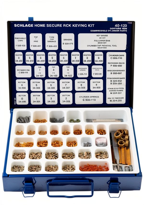 SCHLAGE 40-133 Commercial 40133 Home Secure Keying Kit Alloy Steel-1