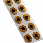 NFC Tags ZGAGFZ 10mm Round Waterproof Flexible FPC RFID Pack 10pcs-0