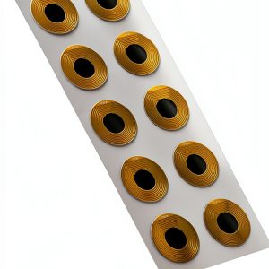 NFC Tags ZGAGFZ 10mm Round Waterproof Flexible FPC RFID Pack 10pcs-0