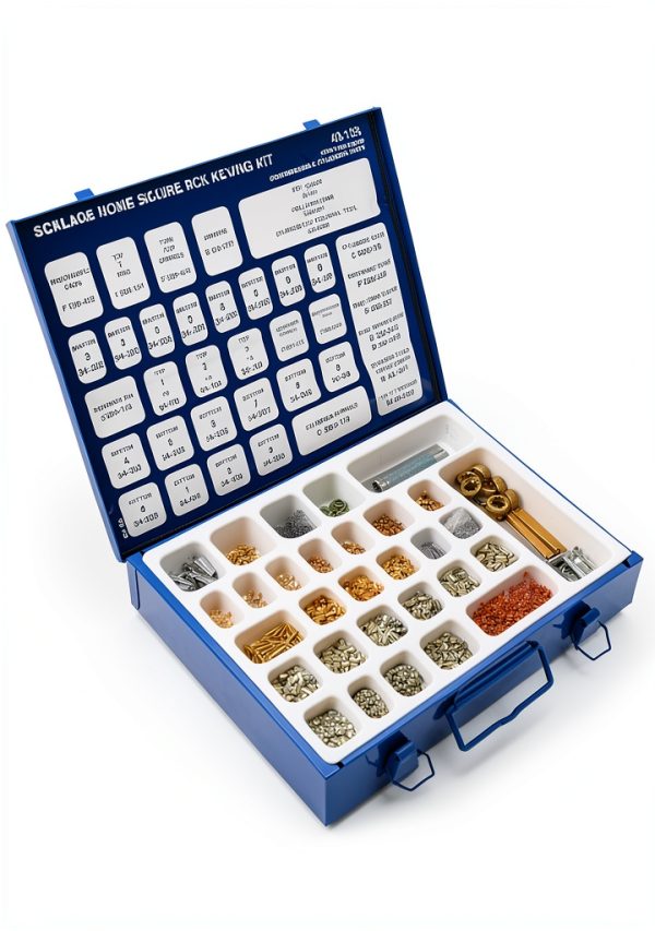 SCHLAGE 40-133 Commercial 40133 Home Secure Keying Kit Alloy Steel-0